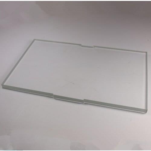 Borosilicate Glass Plate for Replicator 2 Glass plate Replacement Upgrade 8mm glass build plate grade