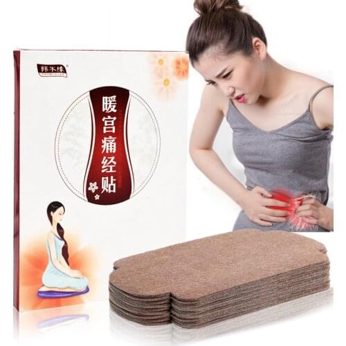 Chinese Herbal Dysmenorrhea Heat Plaster Female Menstrual Pain Relief Patch Palace Cold Gastrospasm Ladys Health Care Plaster