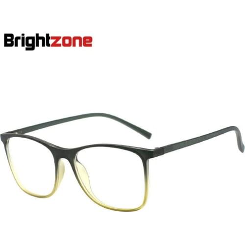 Brightzone Rectangle Blue Light Defence Clear Anti-UV Anti-reflective Spectacles Prescription Glassses Optician Recommendation