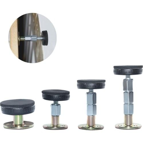 2PCS Bed Stabilizer Anti-shake Self-adhesive Adjustable Fixer Support Tool for Room Wall Furniture