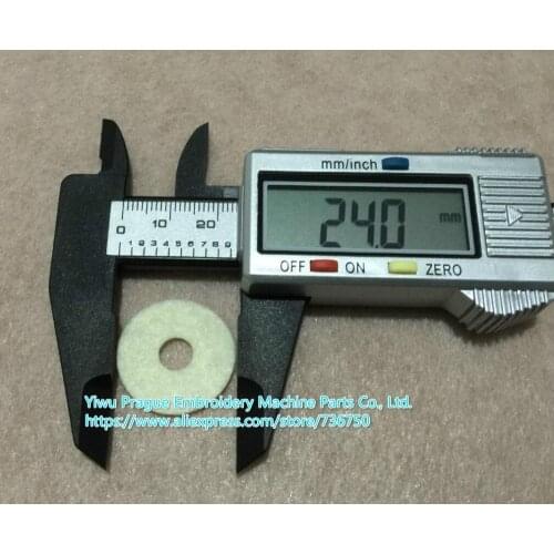 Tajima SWF and Chinese embroidery machine parts - 11084AF-A001 tension felt pad big felt 24mm x 6.5mm