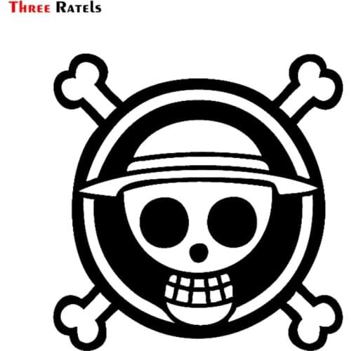 Three Ratels FTZ-23# 15x15cm Anime Logo Cartoon Decal Vinyl Removable Decorative Sticker For Wall, Car, Ipad, Macbook, Laptop