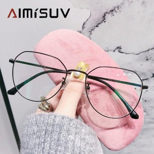 2021 Trending Products Fashion Glasses Frame Women Blue Light Blocking Eyeglasses Female Fake Eyewear Men Plain Spectacle Gafe