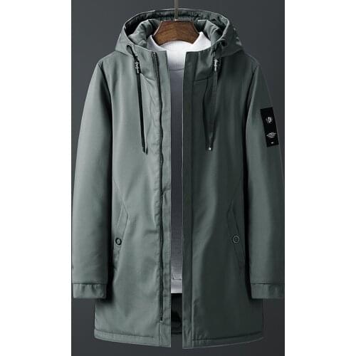 Мужские длинные парки Woodvoice China At AliExpress