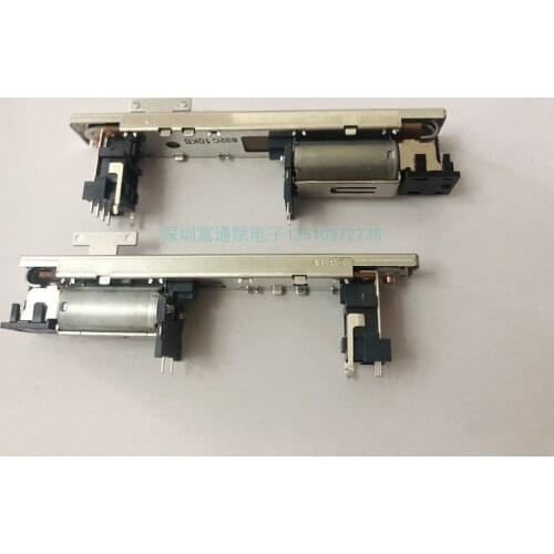 10pcs Motor driven 60MM stroke B10K sliding potentiometer switch RS60N11M9A0F