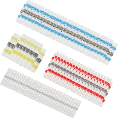 10pcs Practical Electrical Waterproof Seal Heat Shrink Butt Terminals Solder Sleeve Wire Connectors