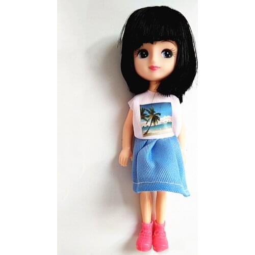 15cm Mini Doll Princess Child Girl Lovely Baby Dolls Toy Accessories