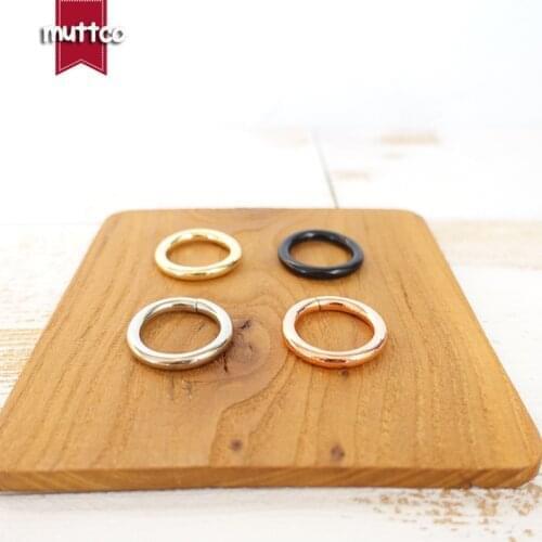 20pcs/lot Metal buckle for bag cat dog leash 20mm webbing o ring for backpack keychain diy accessory durable hardness 4 colours