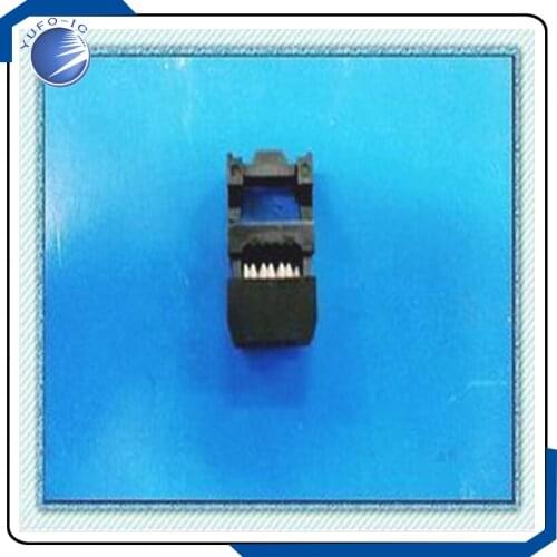 5PCS/LOT 6PIN Horn plug FC-6p head 2.54mm ISP JTAG cable wire spacing connector plug IDC Socket