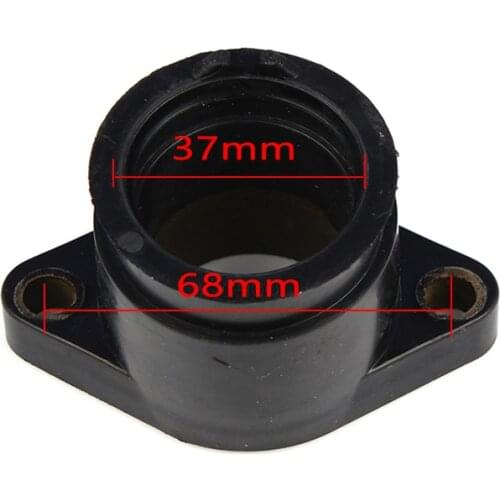 Carburetor Interface Adapter Intake Manifold For Yamaha Kodiak Grizzly Wolverine 400 450 YFM400A/F YFM45FG YFM450F YFM450FX