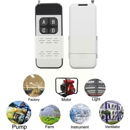 433 Mhz Wireless RF Module Remote Control Learning Long 1527 Door For Lamps 4 1000m Range Code Lights Button Remote Control X1G8