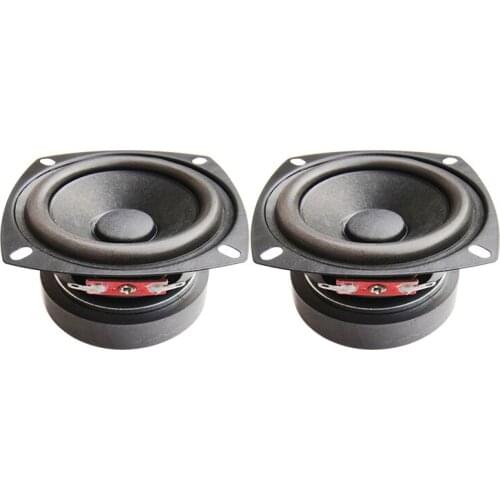 30W 8Ohm Sound Bluetooth Speaker Unit 3 Inch Full Range Speaker Foam Edge Treble Midrange Bass Loudspeaker Computer TV Audio DIY