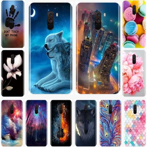 Colorful World Back Cover For Pocophone F1 Xiaomi Redmi Note 4 4X 5 5A 6 Pro Prime S2 4A 6A 5 Plus Soft TPU Silicone Phone Case