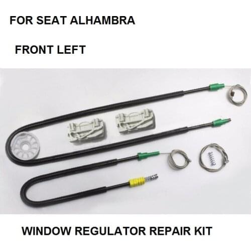 ELECTRIC WINDOW REPAIR CLIP KIT FOR SEAT ALHAMBRA /FOR FORD GALAXY/VW SHARAN ELECTRIC WINDOW REGULATOR REPAIR KIT FRONT-LEFT