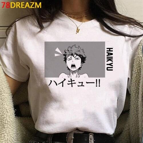 Oya Oya Oya Haikyuu t shirt male harajuku kawaii kawaii print aesthetic japanese t shirt top tees kawaii tumblr
