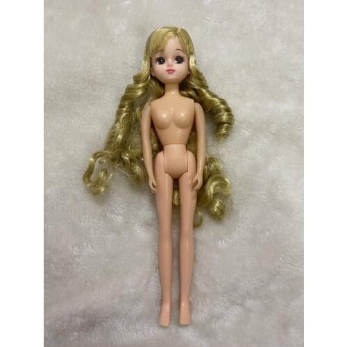 Licca body+head normal skin suit for licca 1/6 doll long hair