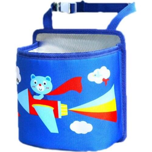 Fashionable Design Cartoon Car Garbage Bag Rack Holder Sucker Trash Bag Hanger Multifunctional Car Trash Bin Hanger