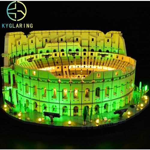 Kyglaring Led Lighting Set DIY Toys For 10276 Creator Expert Colosseum (Not Included Building Blocks)