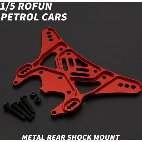 RC Parts Rofun LT320 Gasoline Remote Control Car Retrofit Upgrade Metal 8MM Rear Shock Absorber Support Plate 151096