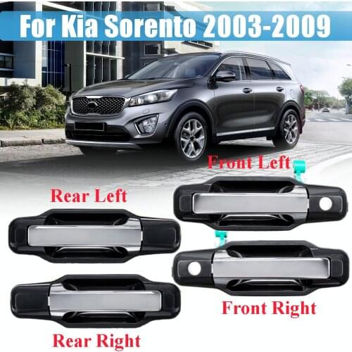 LHD Front Left/Right ABS Exterior Door Handle For Kia Sorento 2003 2004 2005 2006 2007 2008 2009 826503E021 826603E021 836503E01