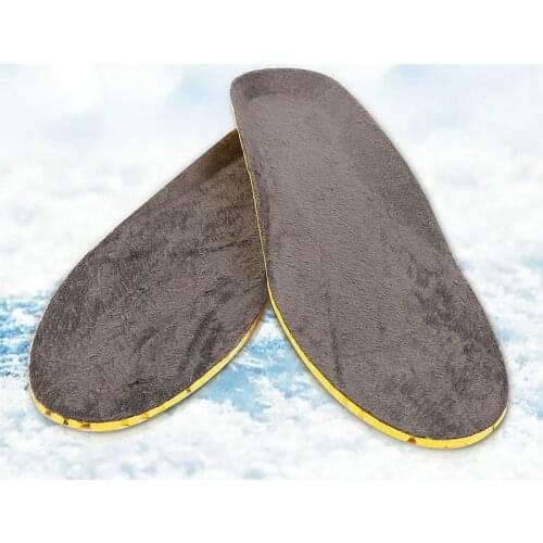 Unisex Men Wemen Winter Warm Soft Wool Shoe Insole Pad EVA Ventilation Adult Flat Foot Arch Support Orthotics Scholl Insoles