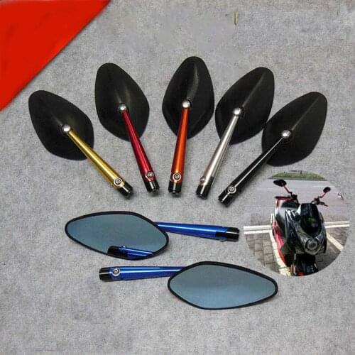 Universal Motorcycle Mirror Aluminum Side Rearview For Suzuki katana Bandit Hayabusa SV650 GSR750 kawasaki z750 KTM Hond