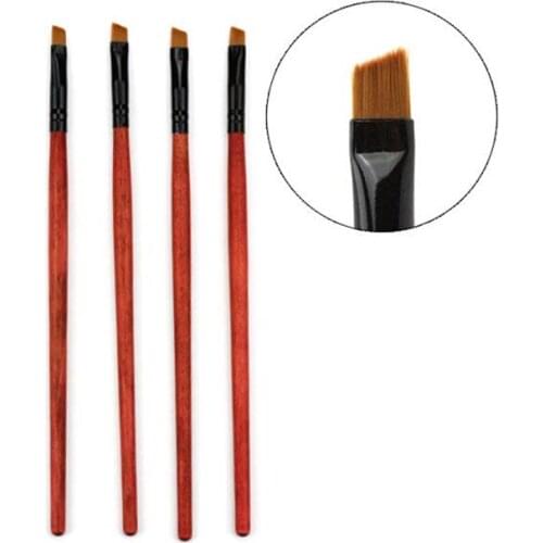 1pcs Eyebrow Brush Elite Angled Eye Liner Eyebrow Brush Tool For Women/Lady Cosmetic maquiagem Brushes Fine Quality