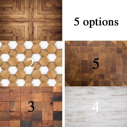 3D Ooden Board Texture Planks Background Video Studio Backdrop Cloth Photographic Props for Food Photo Photography Background