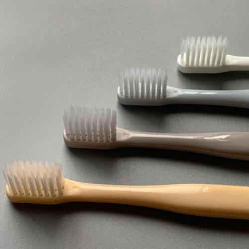 4 PCS/Lot Multi-Color Soft Bristle Small Head Toothbrush Tooth Brush Oral Hygiene Portable Travel Eco-friendly Brush Tooth Care