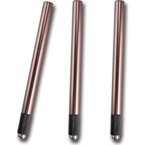 5Pcs Permanent Makeup Eyebrow Microblading Pen Tattoo Manual Pen Needles Cosmetic Blade Tattooing Supplies