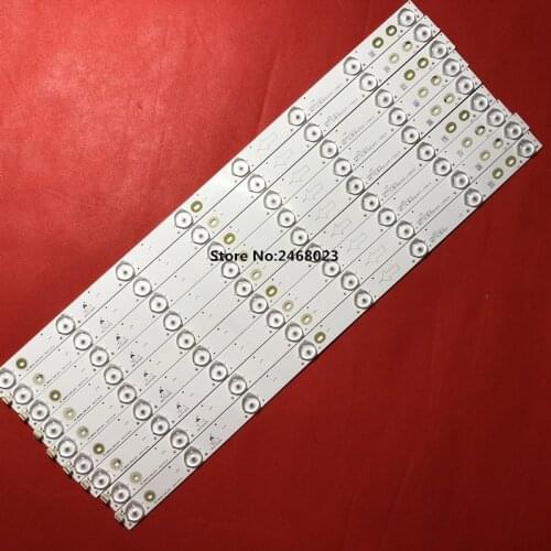 100%new 1 Set =9 Pieces LED backlight 8 lamp for TCL 48"TV LE48M90A LE48D8600 4C-LB480T-YH1HP TMT-48B2600-3030C-8S1P