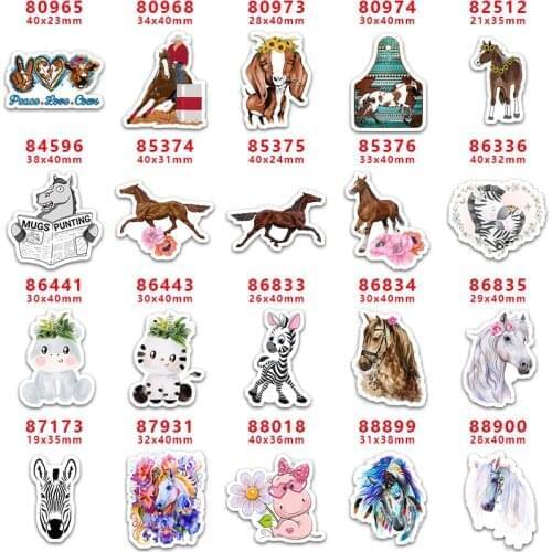 Choshim brand 10 Pcs Planar Resin flatback Horror Movie for DIY hairbow accessory decoration PR80965