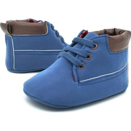 E&Bainel Winter PU Outdoor Suede Leather Baby Moccasins Shoes Infant Anti-slip First Walkers Soft Soled Newborn Baby boy Boots