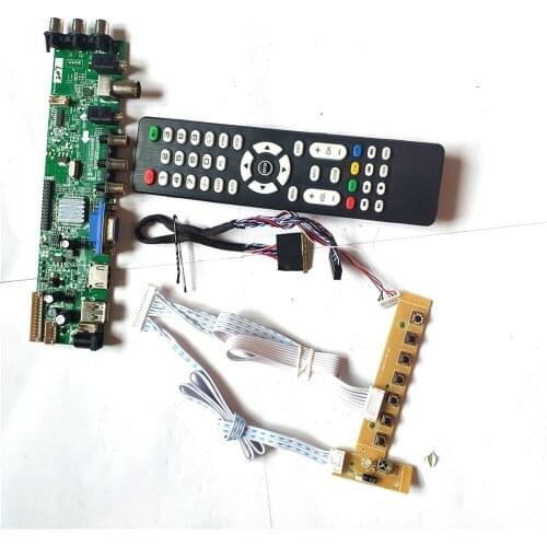 For BT140GW02 V.0/V.2/V.5 HDMI-Compatible VGA USB AV TV 3663 universal LVDS 40PIN DVB digital 1366*768 LCD Controller board
