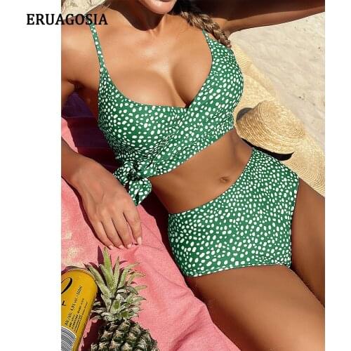 ERUAGOSIA Polka Dot Swimwear