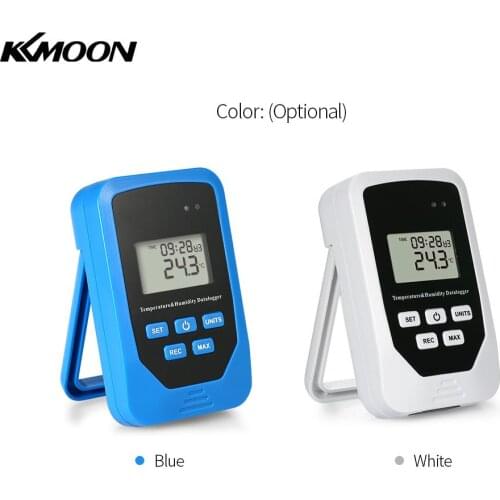 Mini USB Humidity Temperature Data Logger RH TEMP Datalogger Recorder Humiture Recording Meter with Heat Index Meter