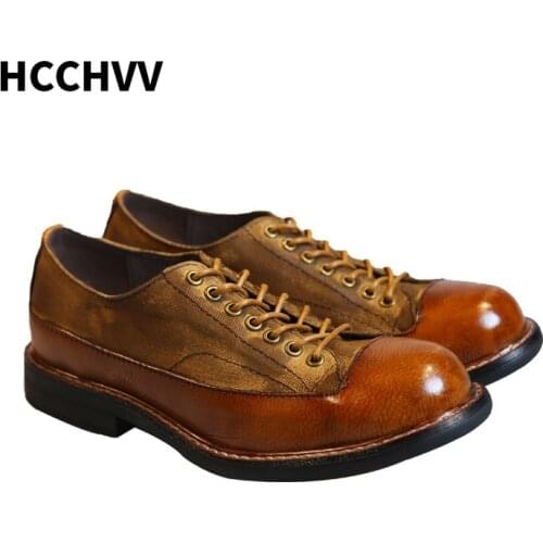 Casual loafers shoes for men spring and summer new casual shoes pure hand sewing loafers for men lightweight flat shoes for men