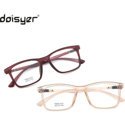 Daisyer custom logo eyeglasses tr90 transparent blue light blocking glasses frames