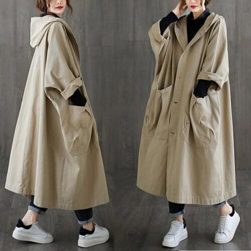ODFVEBX Women's Trench Coats