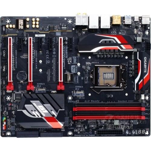 Gigabyte original desktop motherboard GA-Z170X-GAMING 5 DDR4 LGA 1151 USB3.0 USB3.1 Z170X-GAMING 5 motherboard free shipping