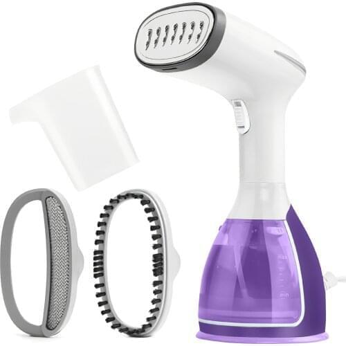 1500W Handheld Garment Steamer 280mL Clothes Steamer Portable Steam Iron 15s Fast Heat-up Ironing Wrinkle Remover