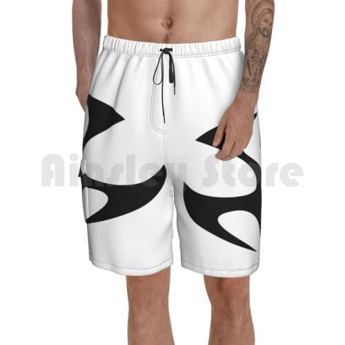 Hitman Logo Beach Shorts Men Beach Pants Swimwear Video Games Square Enix Hitman Agent Pro Era Subtle