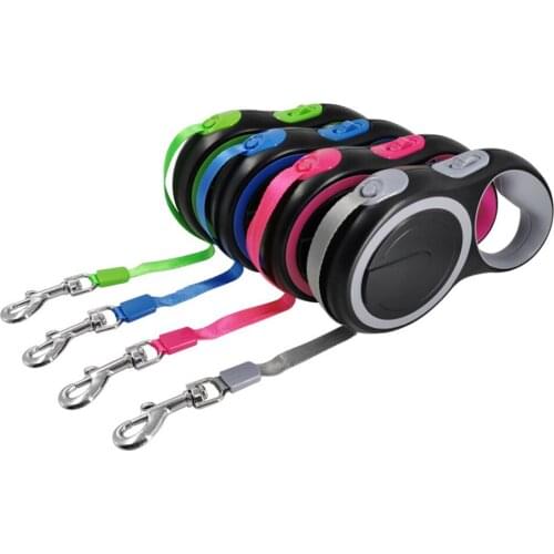 Automatic Extending Cat Leash Rope Long Strong Pet Leash For Large Durable Nylon Retractable Big Cat Walking Leash Leads