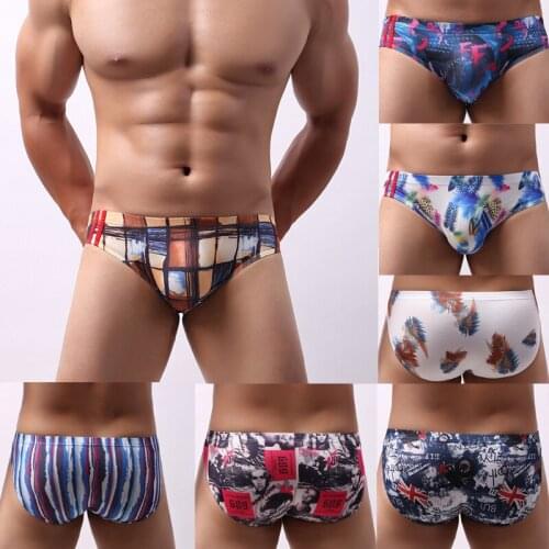 8PCS/1PCS Mens Briefs Low Waist Cotton Men Underwear Sexy Panties Bikini Hombre Gay Underpants Mini Panties Mens Underwear Gay