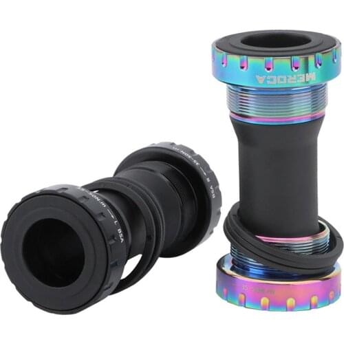 Bike Bicycle Central Bearing Shaft Bike Bottom Bracket Hollow Thread For MTB Road Bike Cycling Accessories Parts High Quality