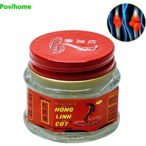 100% Original Vietnam Snake Balm Joint Ache Cream Painkiller Ointment Arthritis Cold Dizziness Muscle Rub Soothe Itch 20g P0007