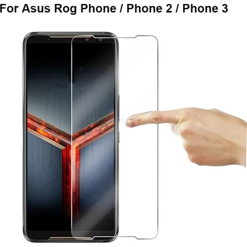 3-1Pcs Tempered Glass For Asus ROG Phone III 3 I003DD Screen Protector For Asus ROG Phone 2 ZS660KL Film on Rog Phone ZS600KL