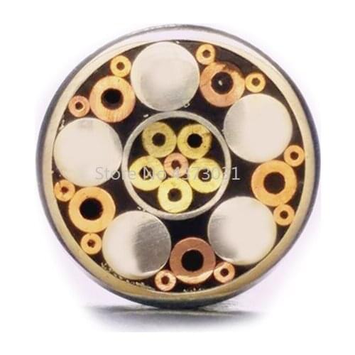 8mm Mosaic pin Rivets knife handle screw More design exquisite style length 9cm #812