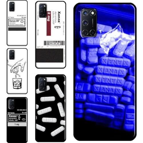 XANAX Case For OPPO A15 A83 A91 A93 A31 A53 A5 A9 2020 A52 A72 A1K A3S A5S Reno2 Z F5 F7 Cover