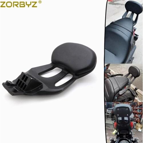 ZORBYZ Black Motorcycle Rear Passenger Backrest Safety Sissy Bar For Benelli 502c 2018 2019